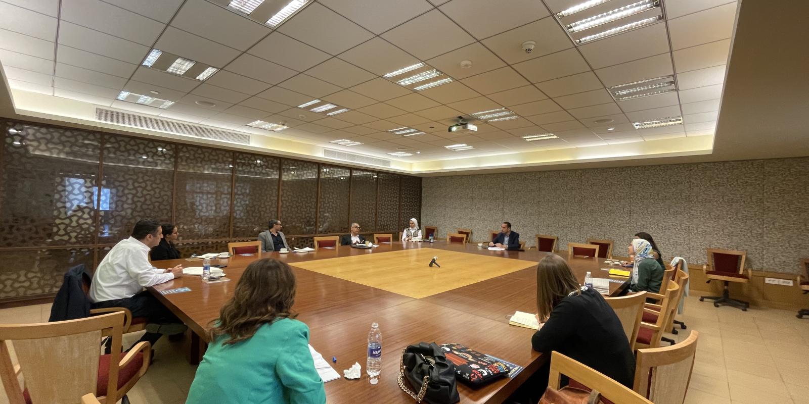 People sitting together in a meeting room