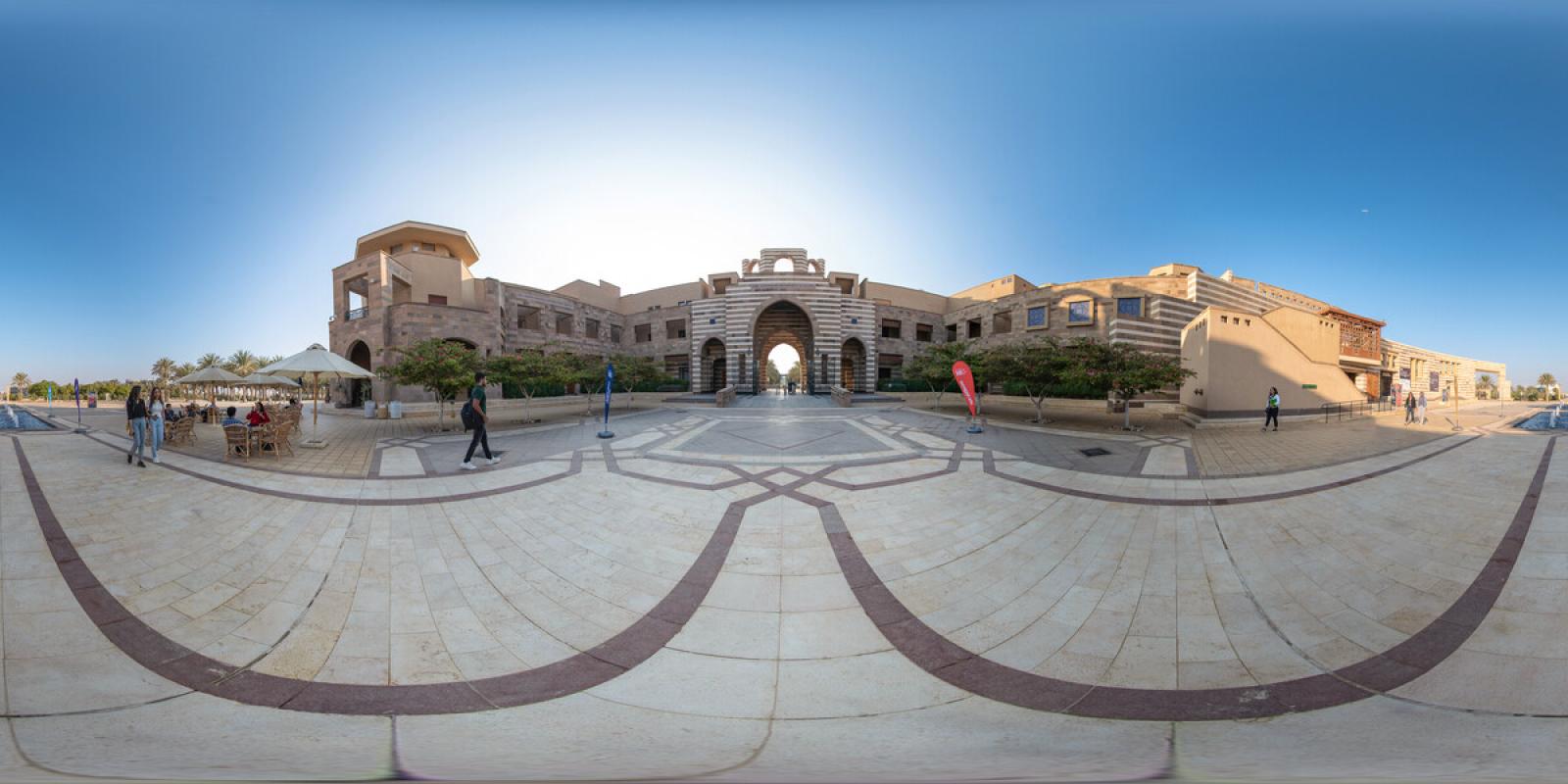 Panoramic view of buildings