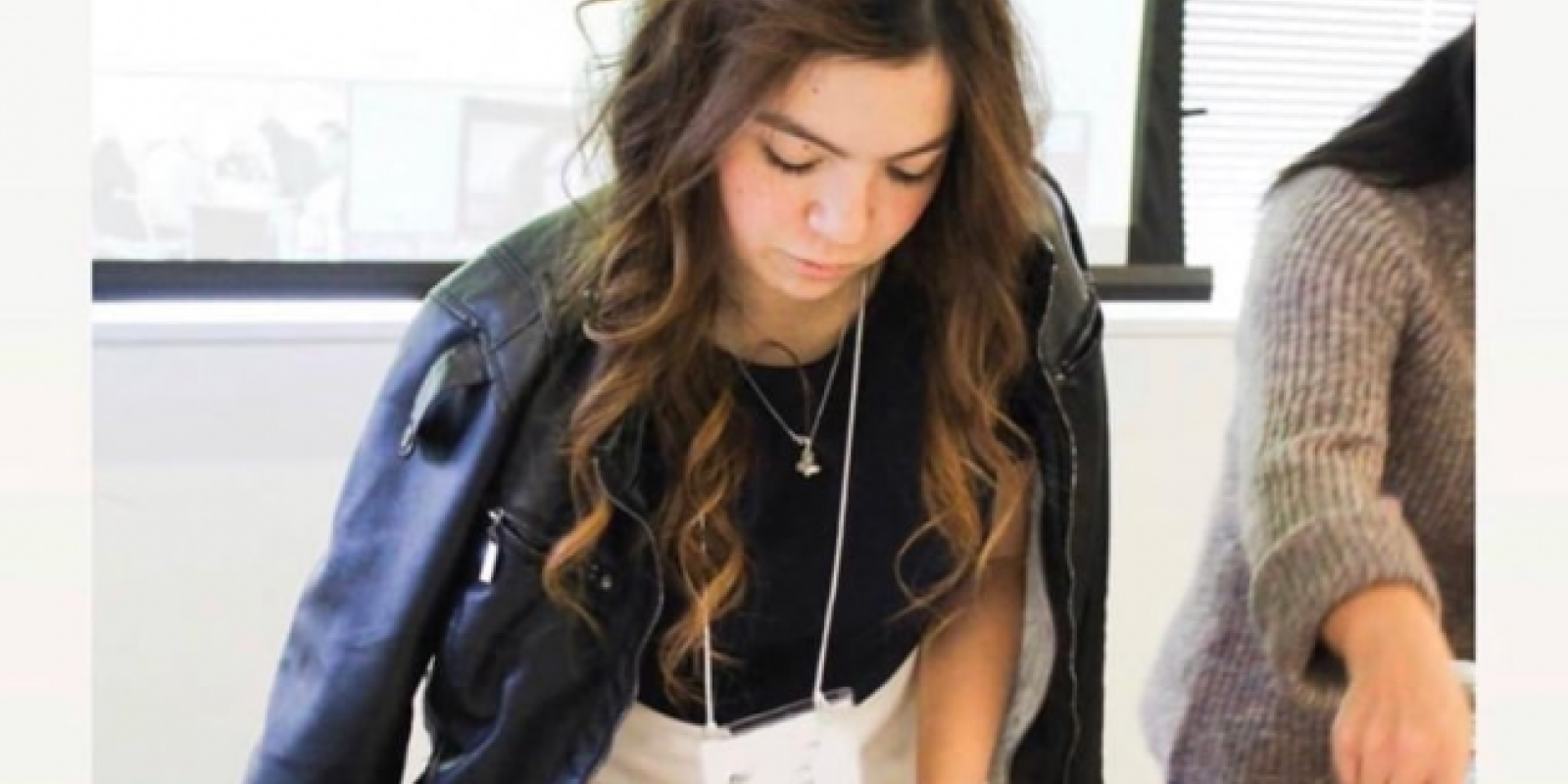 tomorrow's leaders student Nourlyna Boulgamh
