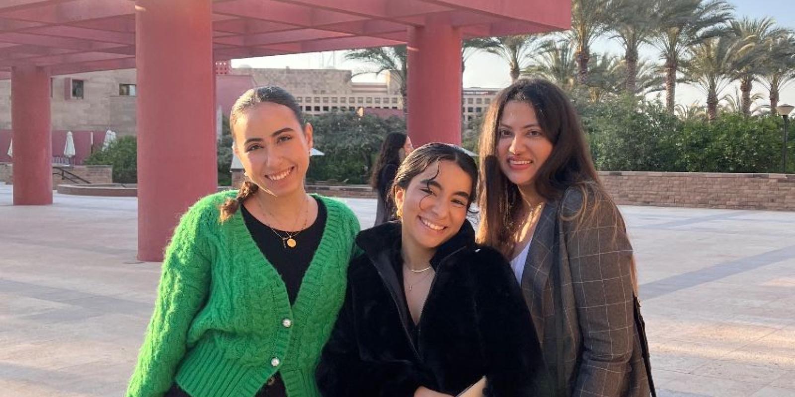 AUC Students Win Top Honors With Sustainable Shopping App