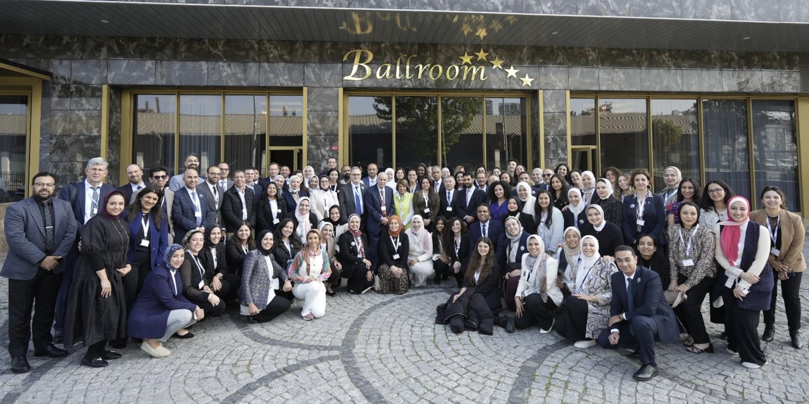 A group photos of participants in the conference on Advancing Change in Public Goods in an AI-Driven World: The Yousef Jameel Fellows and a Visionary Path Forward
