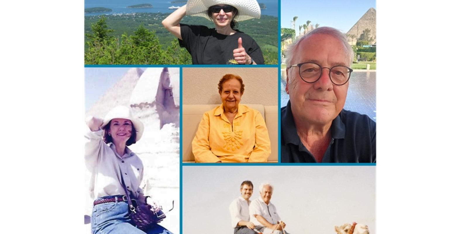 legacy gift donors collage