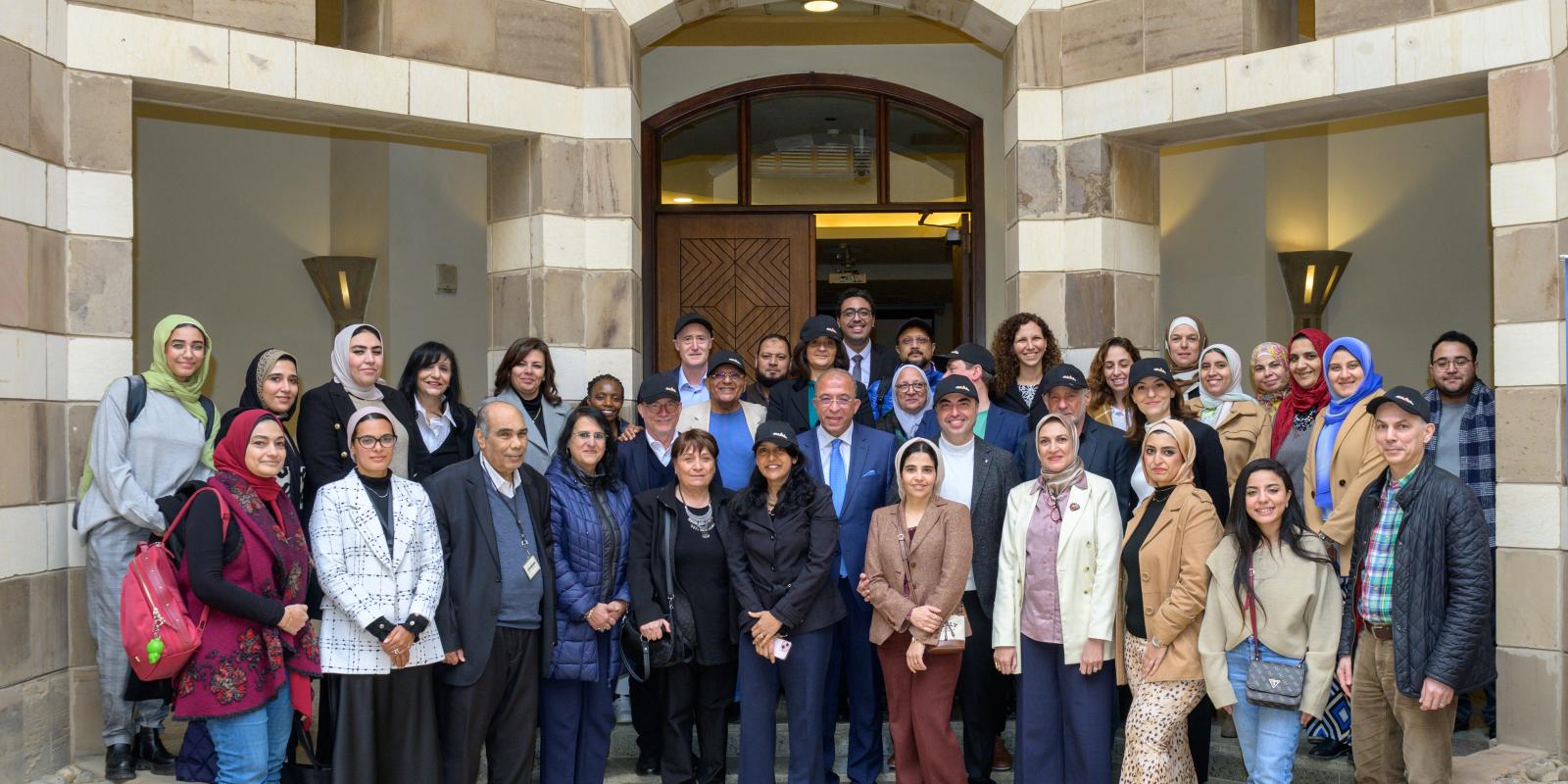 Group photo of previous participants