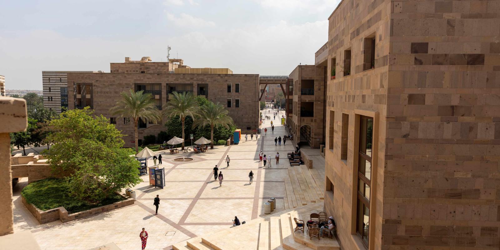 Shot of AUC Campus