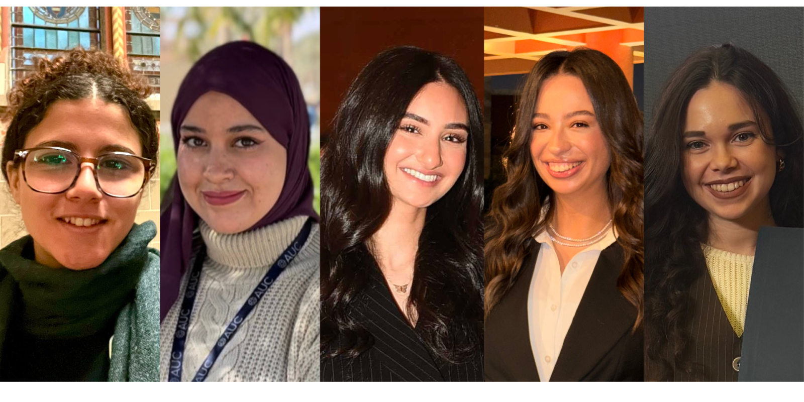 Judi Yassin, Ouahiba Ait Elhaj Mhand, Nour Wael, Yasmin Hamdy, Bianca Espiru