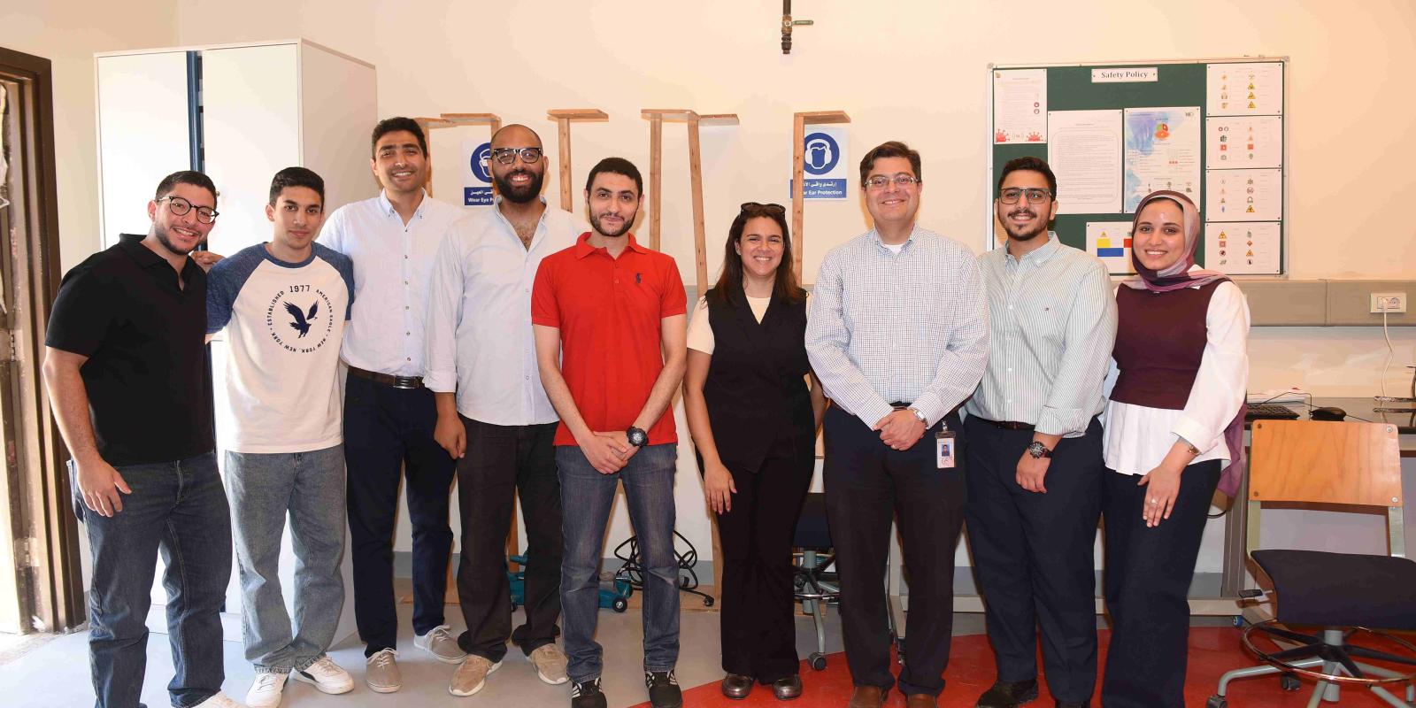 AUC Professor Amr El Mougy and a team of AUC researchers showcase latest research on ethical autonomous vehicles  