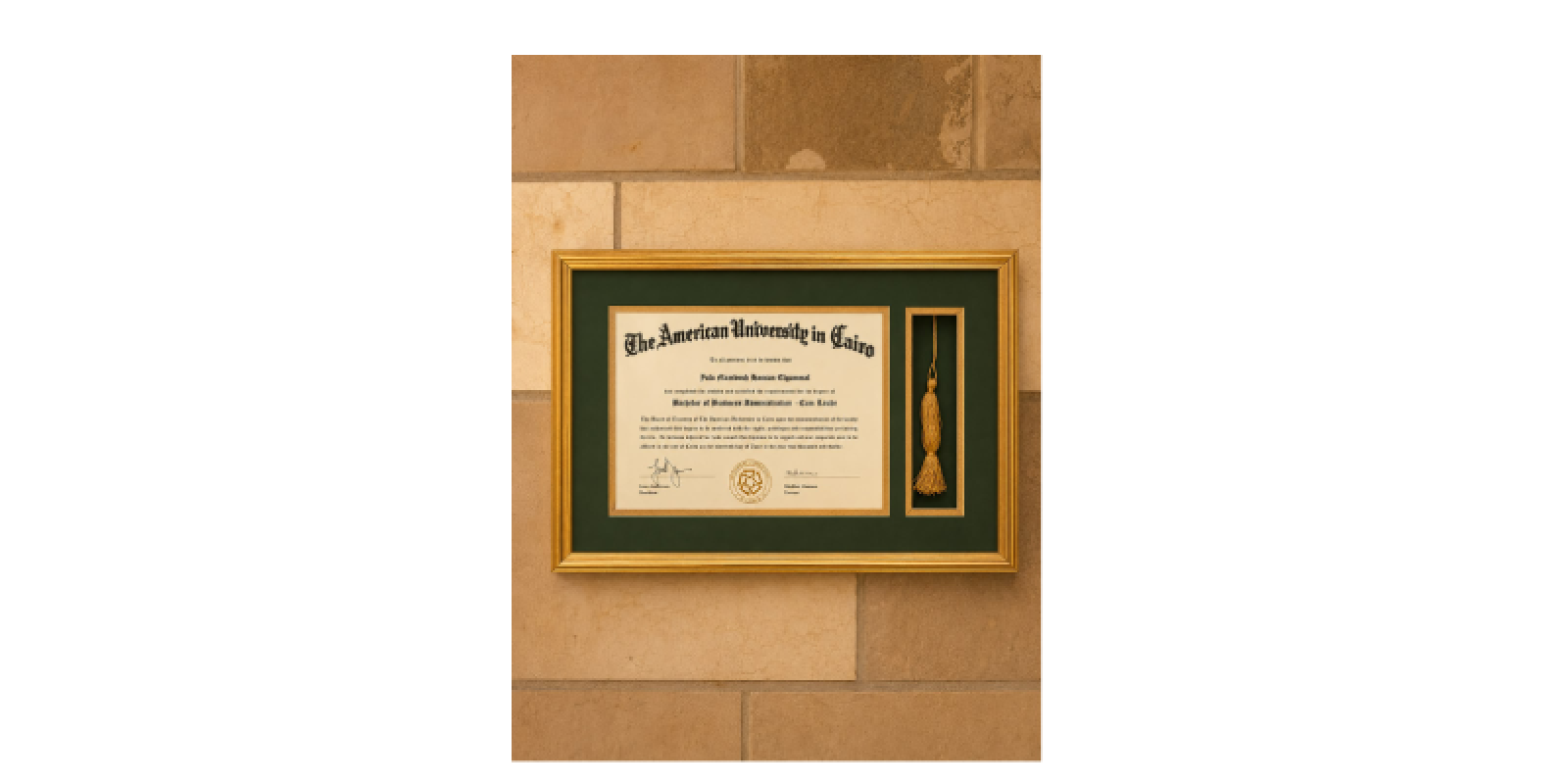 Diploma Frame