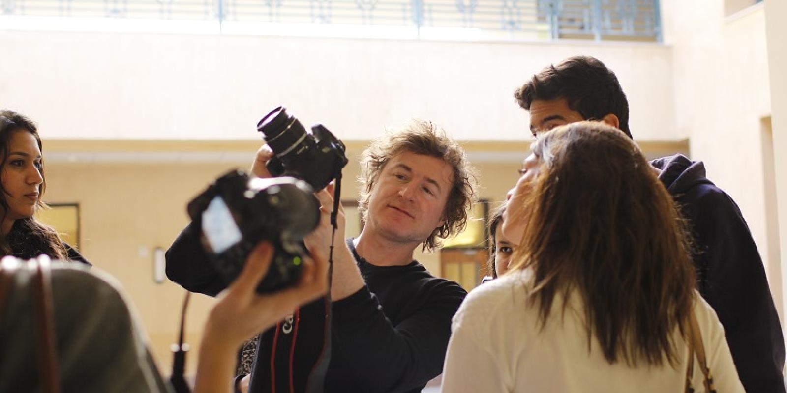 Ronnie Close teaches his students a deeper understanding of how images shape our perspective of the world.