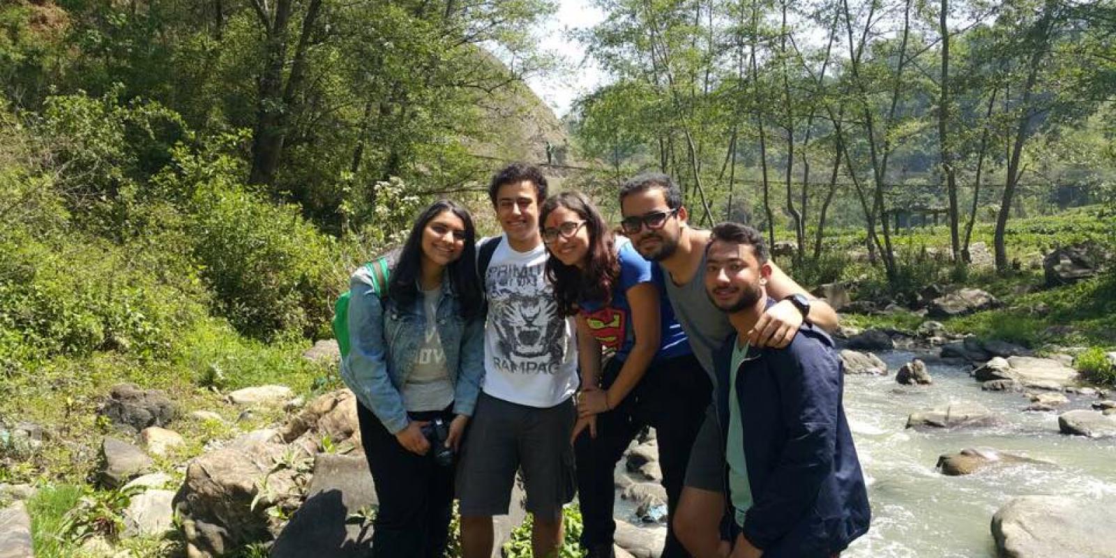 The ResLife Cross-Cultural Program allowed students to meet new people and form cherished friendships.