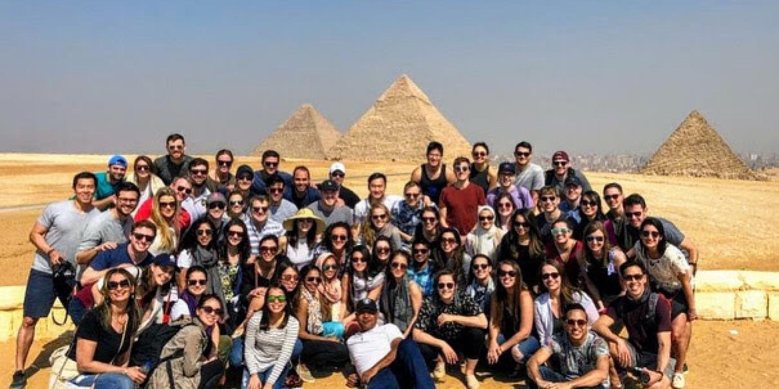 Harvard MBA Students in Egypt