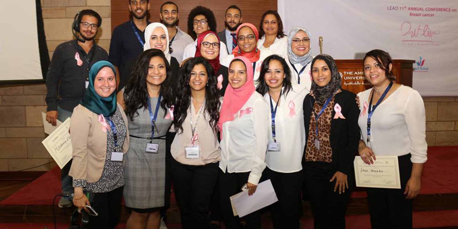 Students in the Leadership for Education and Development (LEAD) program hosted the 11th annual conference on Outlive: Breast Cancer