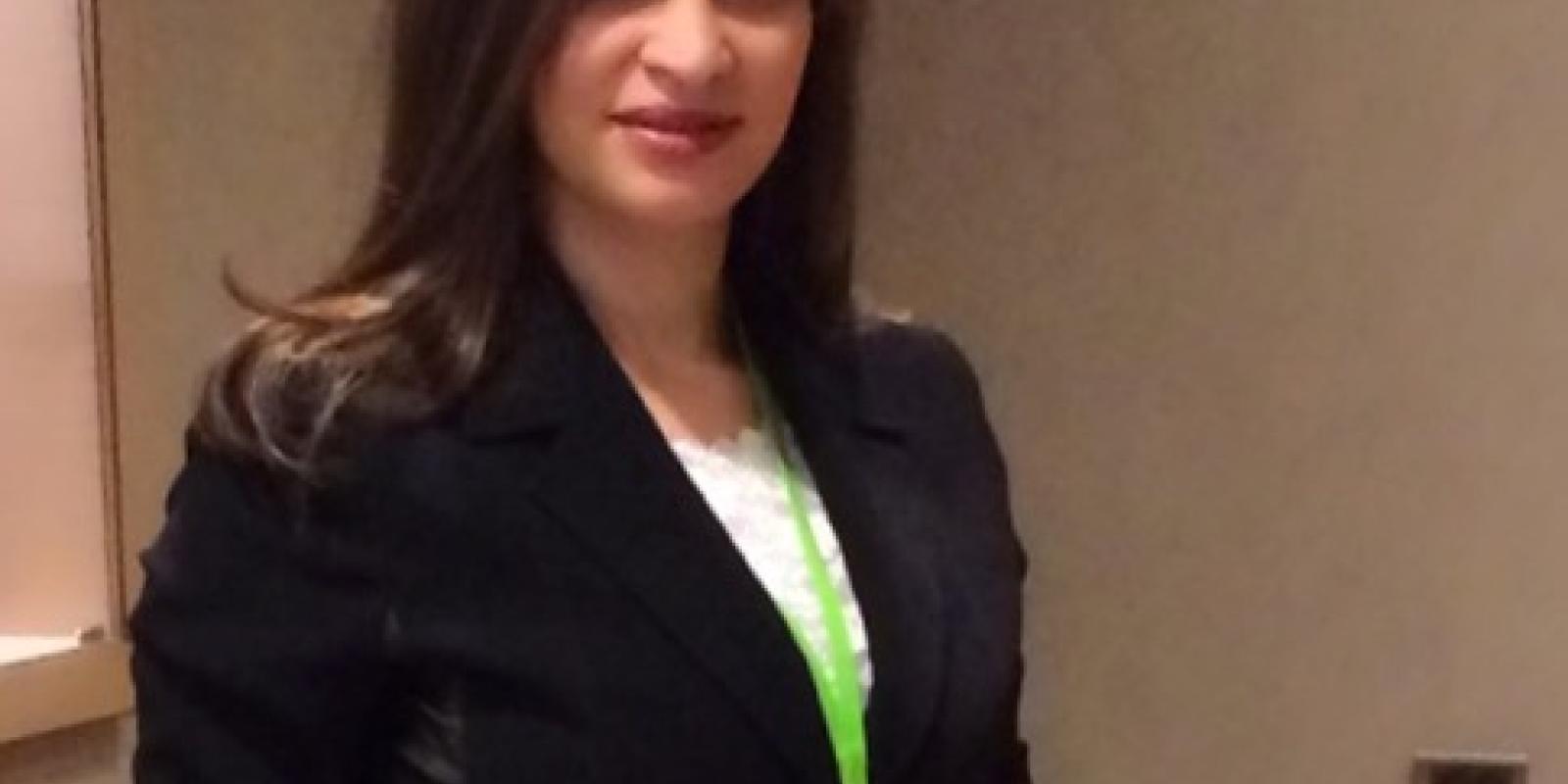 Ruba Kharbatli &rsquo;07 is the first recipient of the Nashwa A. H. Taher Arab Women Scholarship at AUC