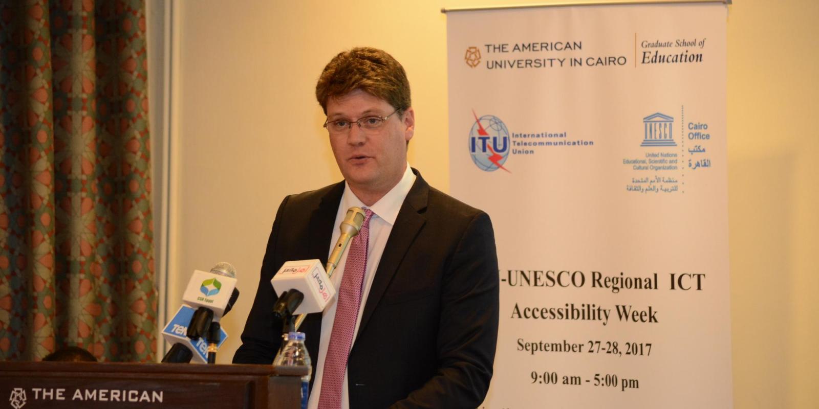 Ted Purinton, dean of AUC's Graduate School of Education, calls for recognition of the “massive hidden potential” of people with disabilities