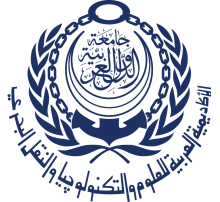 Text: جامعة الدول العربية الأكاديمية العربية للعلوم والتكنولوجيا والنقل البحري