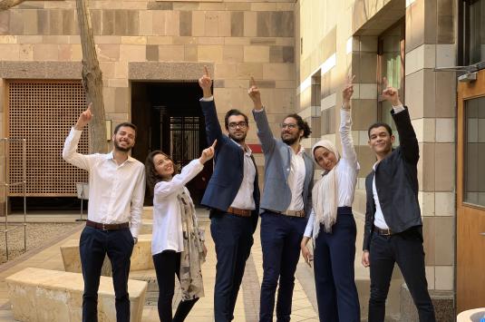 Construction engineering students 'build on Mars'