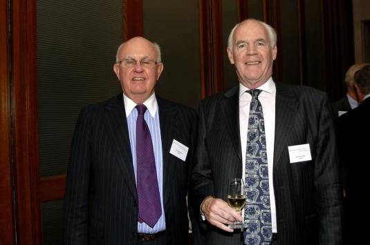 AUC Advisory Trustees Paul Hannon and Peter Giblin