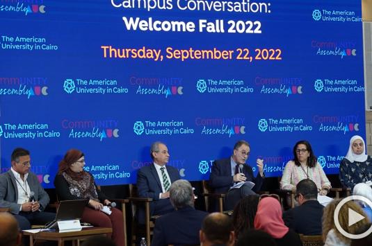 Panel at Campus Conversation