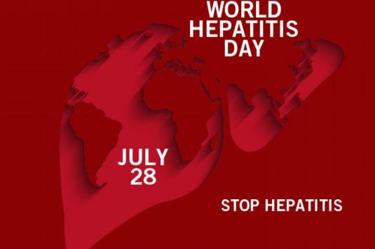 Banner of hepatitis day