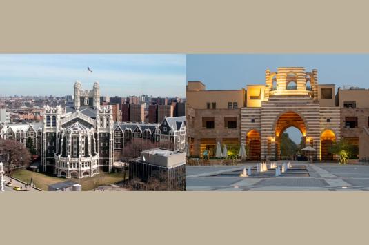 Photo of AUC and City University of New York Campuses