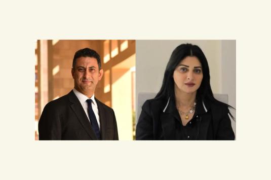 Photos of Ayman Ismail and Heba El Sewedy