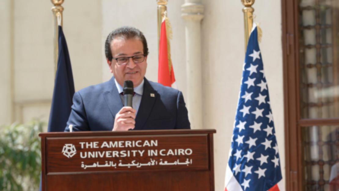 Auc Ministry Of Higher Education And Scientific Research Sign Public School Scholarships Agreement The American University In Cairo