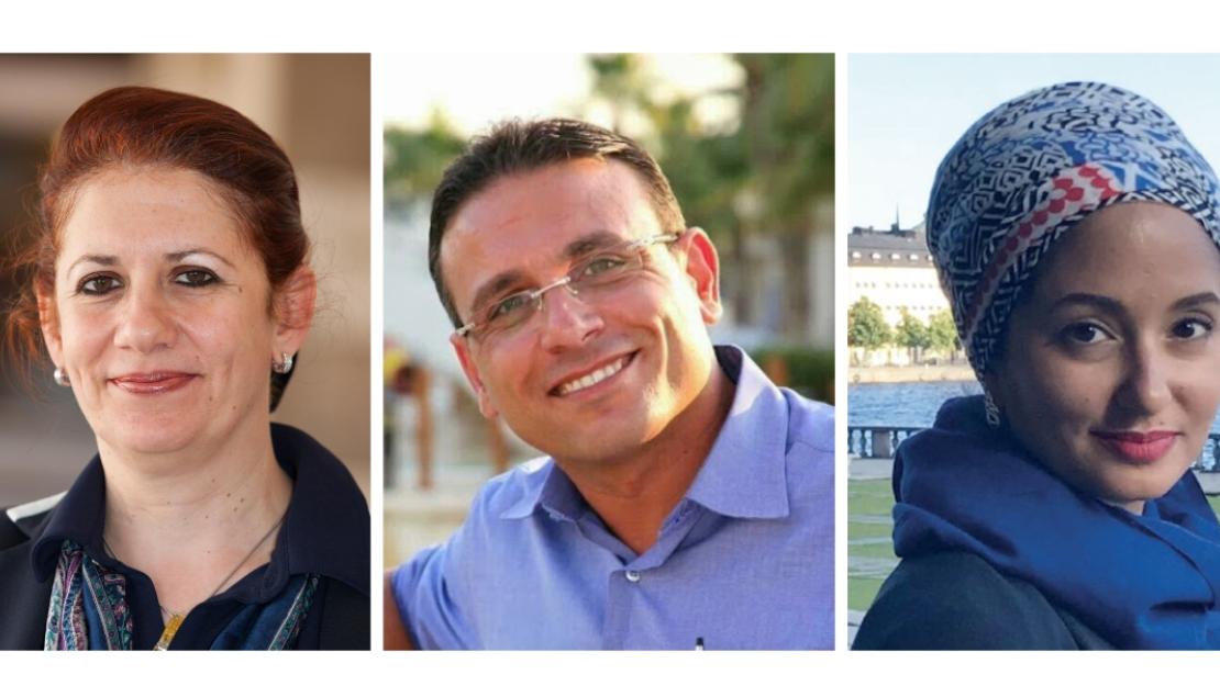  Laila El Baradei, Hakim Meshreki and Yasmine Motawy