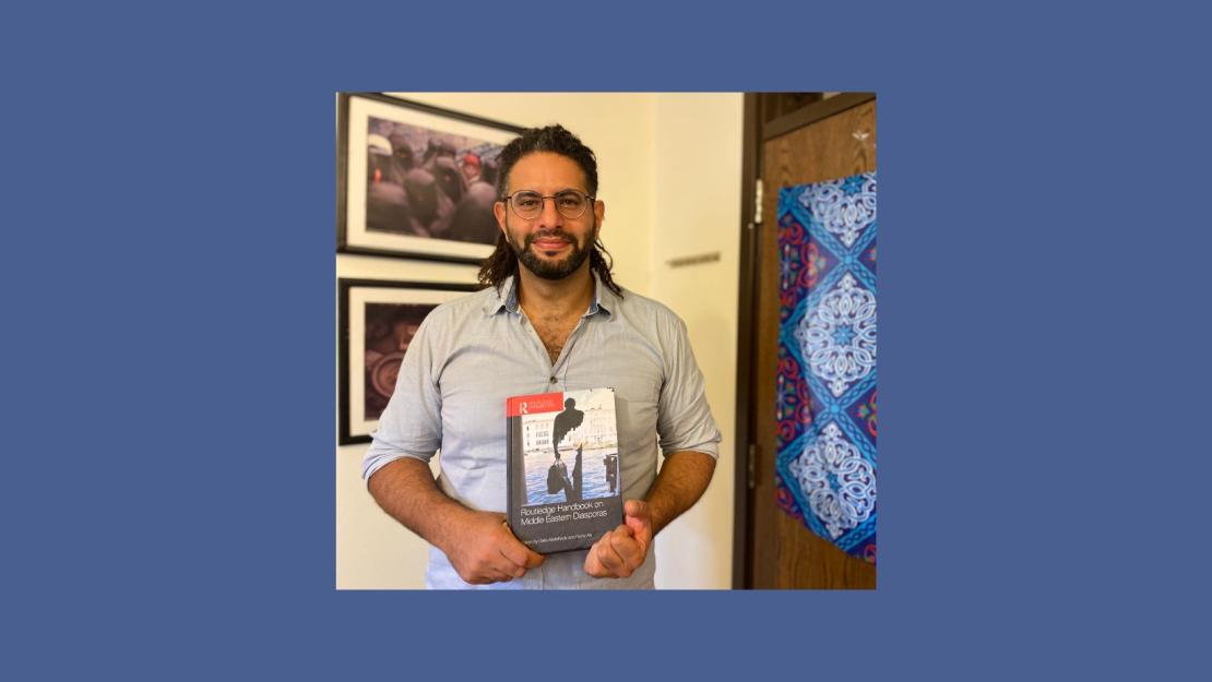 Picture of Ramy Aly and his book