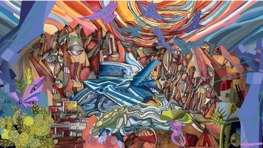 Promotional Image for The Earth  Turns