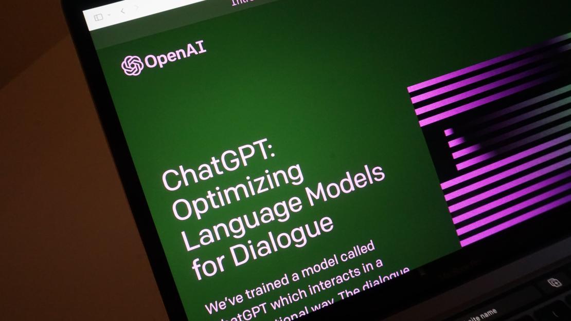 Photo of ChatGPT home page