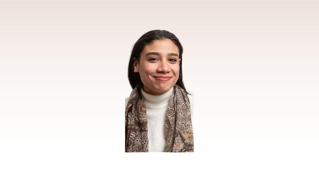Reem Mahmoud smiling