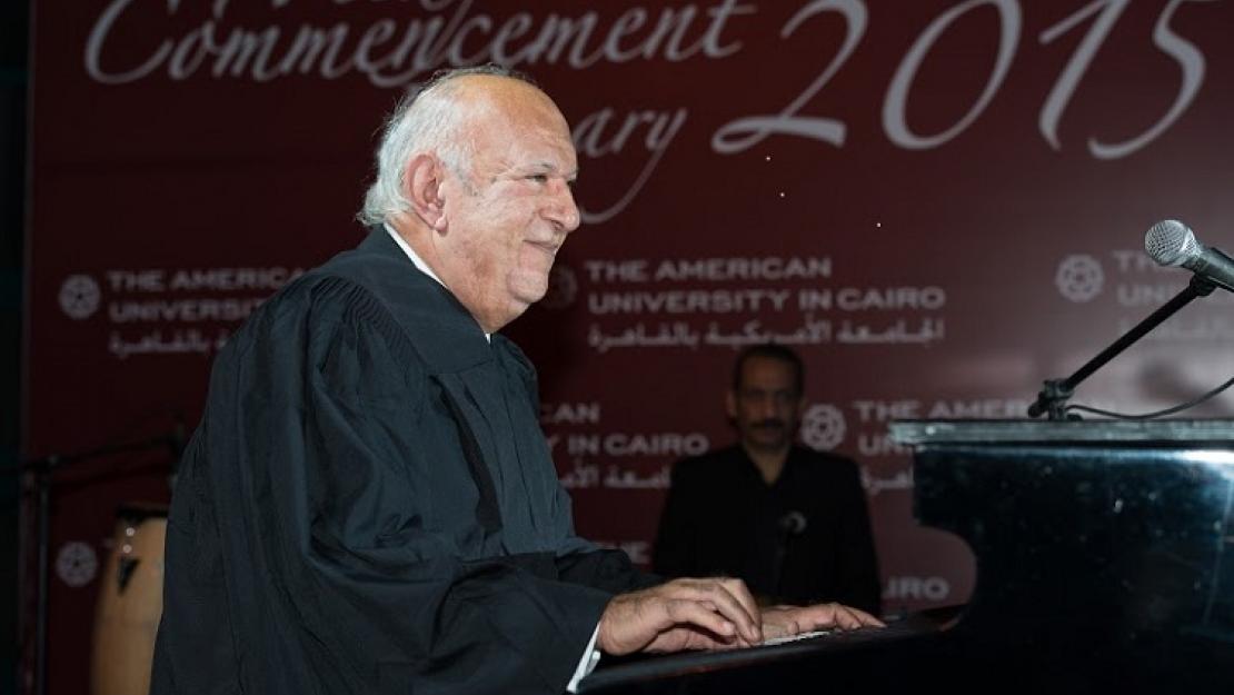 Omar Khairat Receives Honorary Doctorate, Two PhDs Awarded The