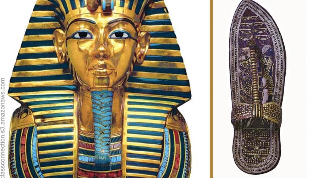 King Tut's Sandals Featured at Ancient Egyptian Footwear Exhibition | The  American University in Cairo