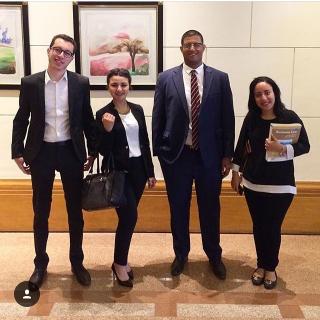 Omar Bahaa, Pakinam El-Gohary, Nadine El-Gindy and Ali Saed participated in a workshop held by the NAQAAE association to raise awareness and receive feedback about their accreditation process.&nbsp;