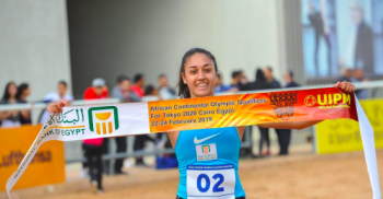Haydy Morsy at the 2019 Pentathlon African Championships