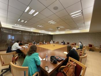 People sitting together in a meeting room