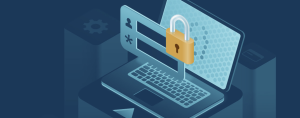 Icon with laptop