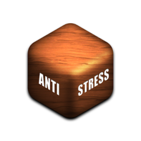 Brown box with anti stress written on it