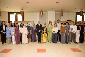 First Lady of Singapore Visits AUC and meets AUC leaders and students 