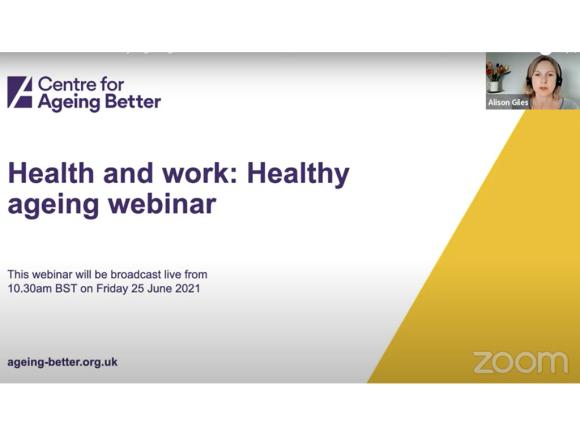 Webinar title page