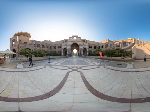 Panoramic view of buildings