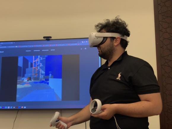 Mohamed Sherif- AUC Graduate Student- VR- Construction Engineering