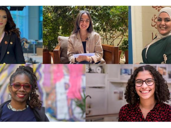 Five Women from AUC have been recognized by the 2024 Broadcast Education Association (BEA) Festival of Media Arts.