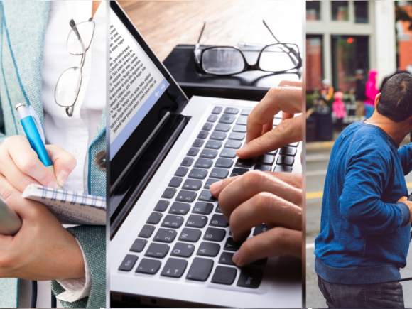 An illustrative image of the launch of a new AI journalism diploma 