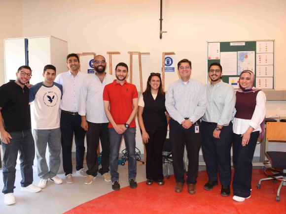 AUC Professor Amr El Mougy and a team of AUC researchers showcase latest research on ethical autonomous vehicles  