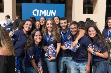 CIMUN students