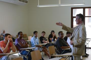 Faculty in class