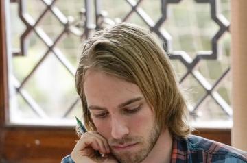 international-student-studying