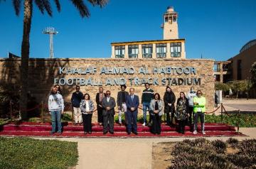 Al Habtoor Visits AUC