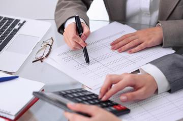 employees revising numbers