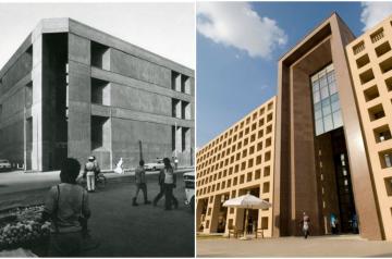 Collage then and now